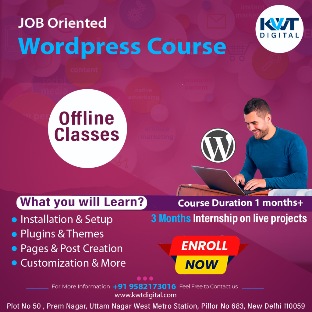 wordpress-designing-development-course-in-uttam-nagar-delhi